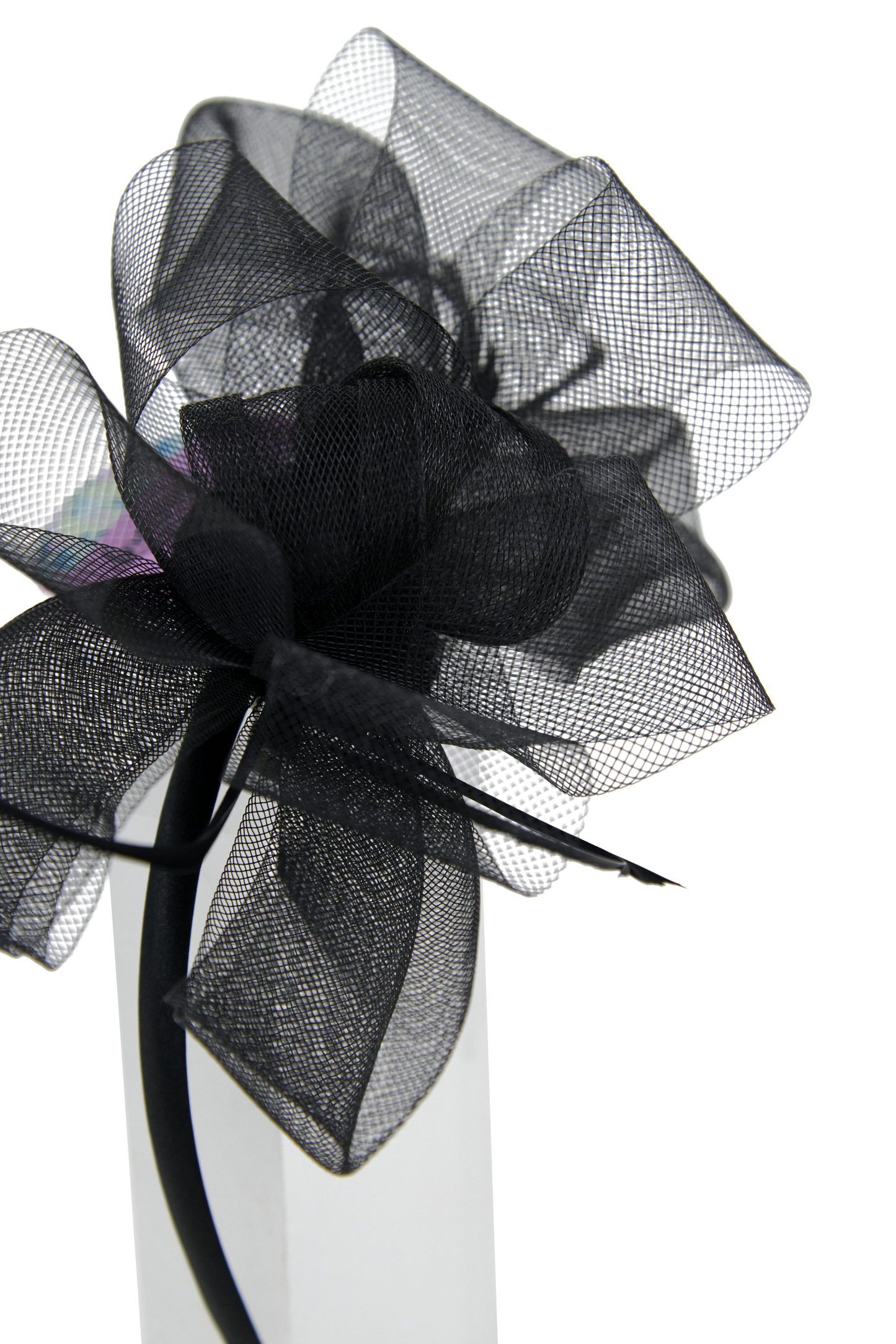 Lincraft Headband And Clip Fascinator, Eva - Black