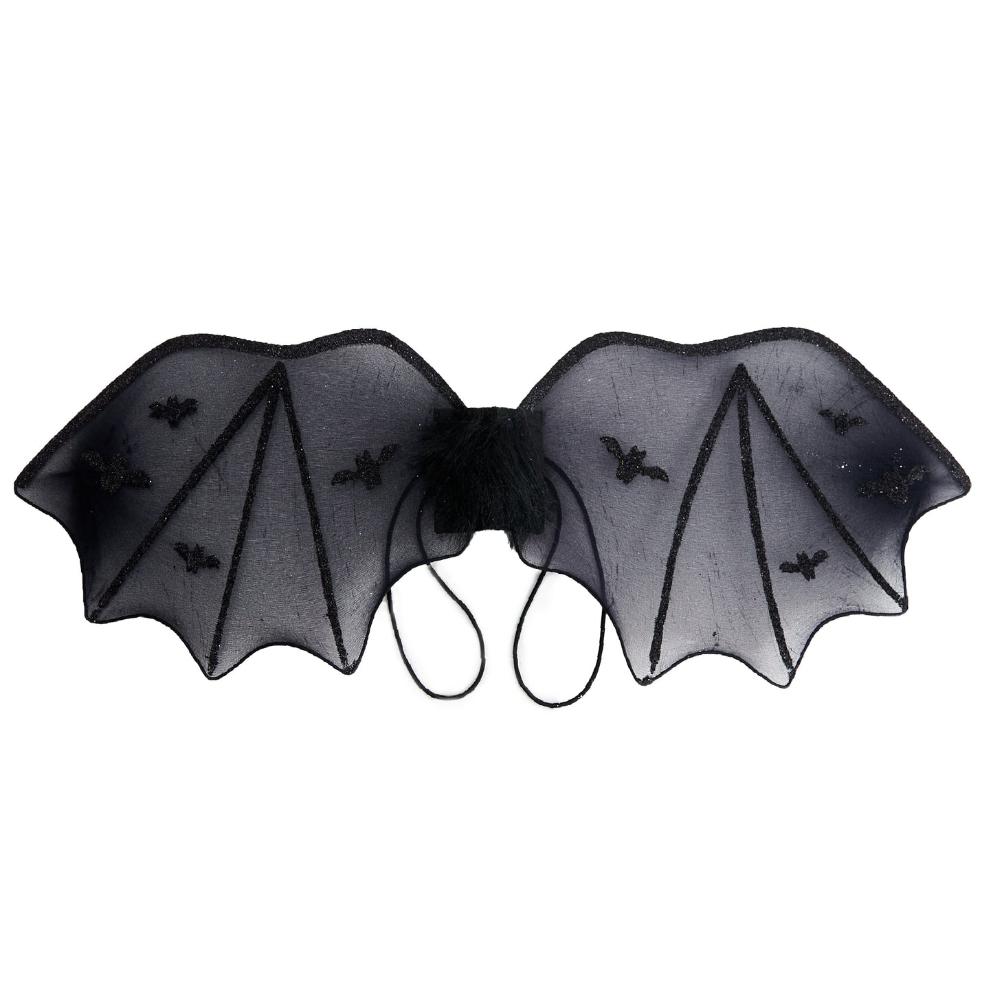 Bat Wing Trim, Black 