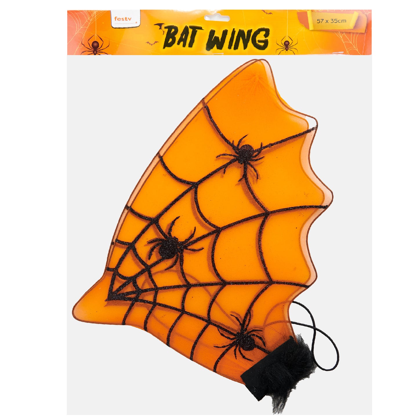 Spider Web Print Bat Wing 