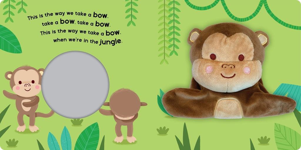 Hand Puppet Book, Cheeky Monkey 