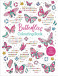 Gem Sticker Colouring Book, Butterflies