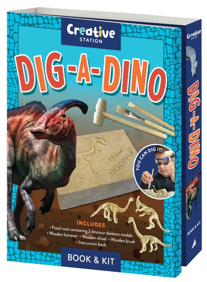 Book & Kit, Dig A Dino Creative Station 