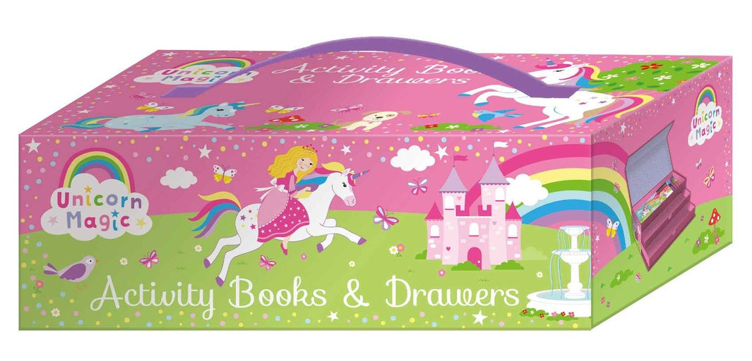 Activity Book & Drawers, Unicorn Magic 