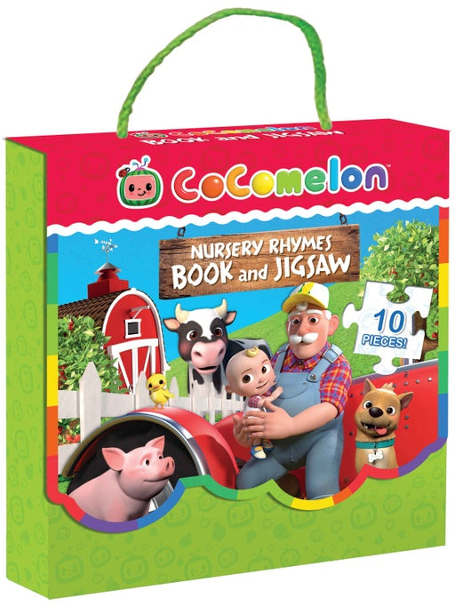 Nursery Rhymes Book & Jigsaw, CoComelon