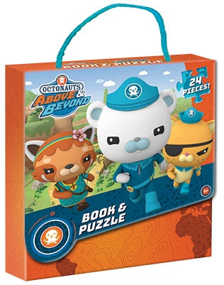 Book & Jigsaw, Octonauts Above & Beyond- 24pc