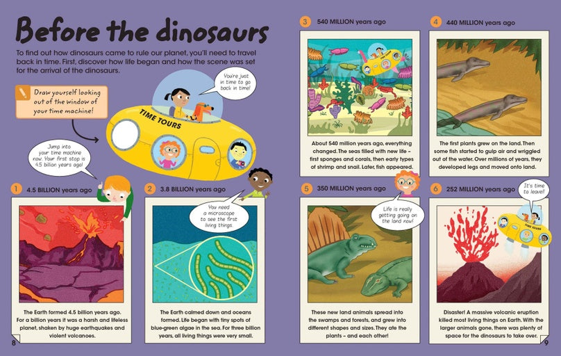 Factivity Mega Activity Book. Discover the Amazing World of Dinosaurs Vol.2- 128p