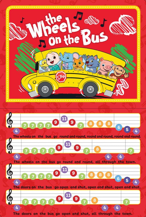 CoComelon Play Along Piano Book Vol. 2