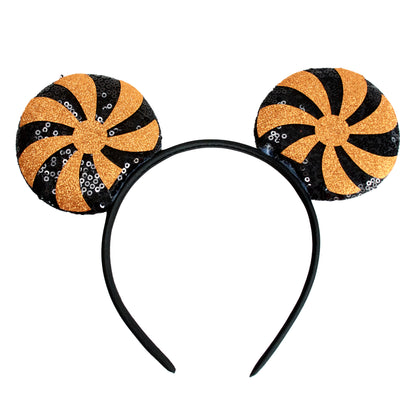 Halloween Costume Skirt Headband Set 2-5 Years Old, Orange