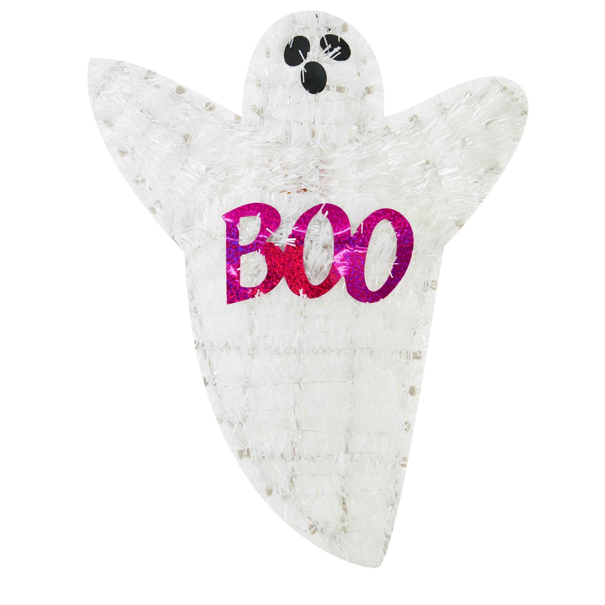 Halloween Tinsel Deco, Ghost- 35x29cm