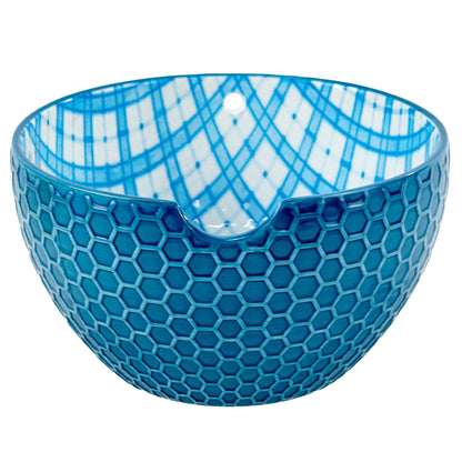 Ceramic Yarn Bowl, Blue