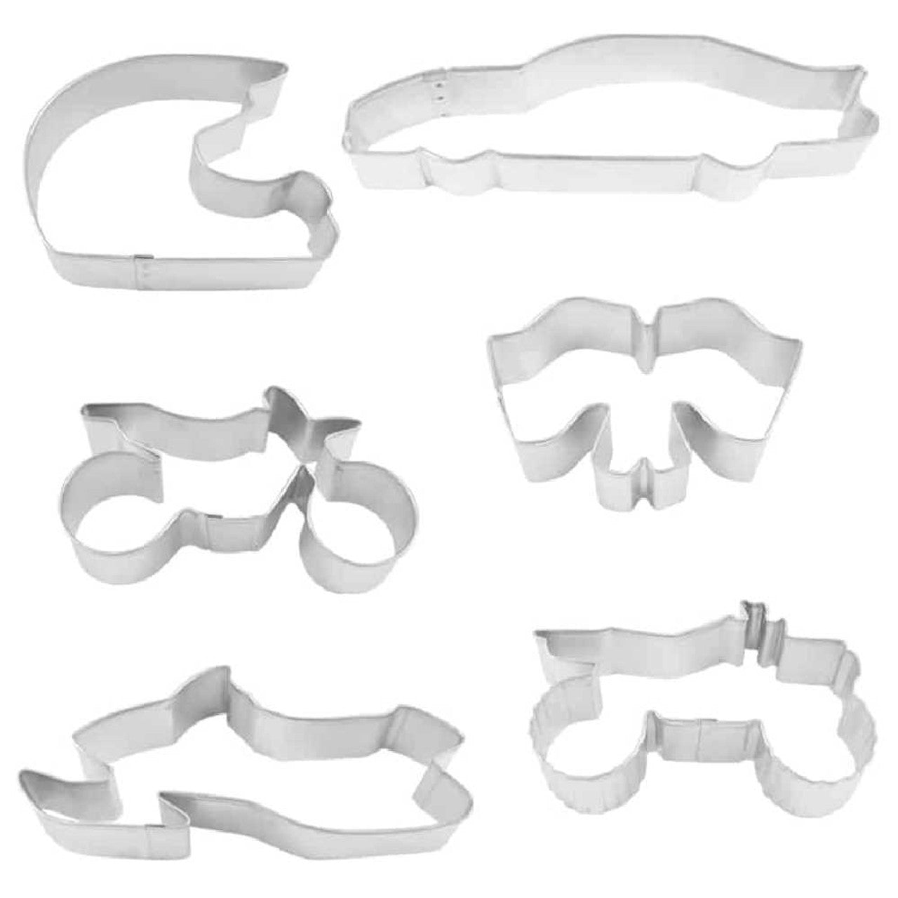 Cookie Cutter, Racing- 6pc