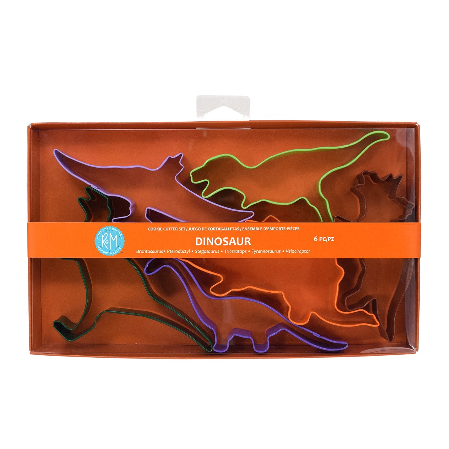 Cookie Cutter, Dinosaur- 6pc