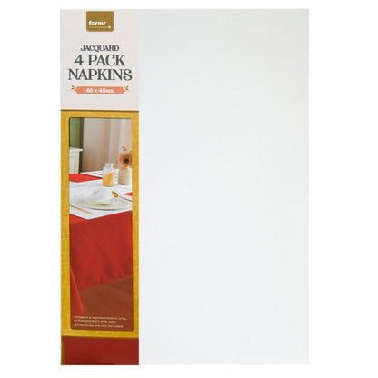 Formr Jacquard 4pk Napkin, 45x45cm