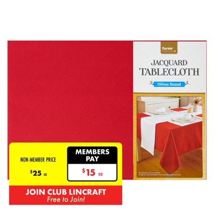 Formr Jacquard Tablecloth