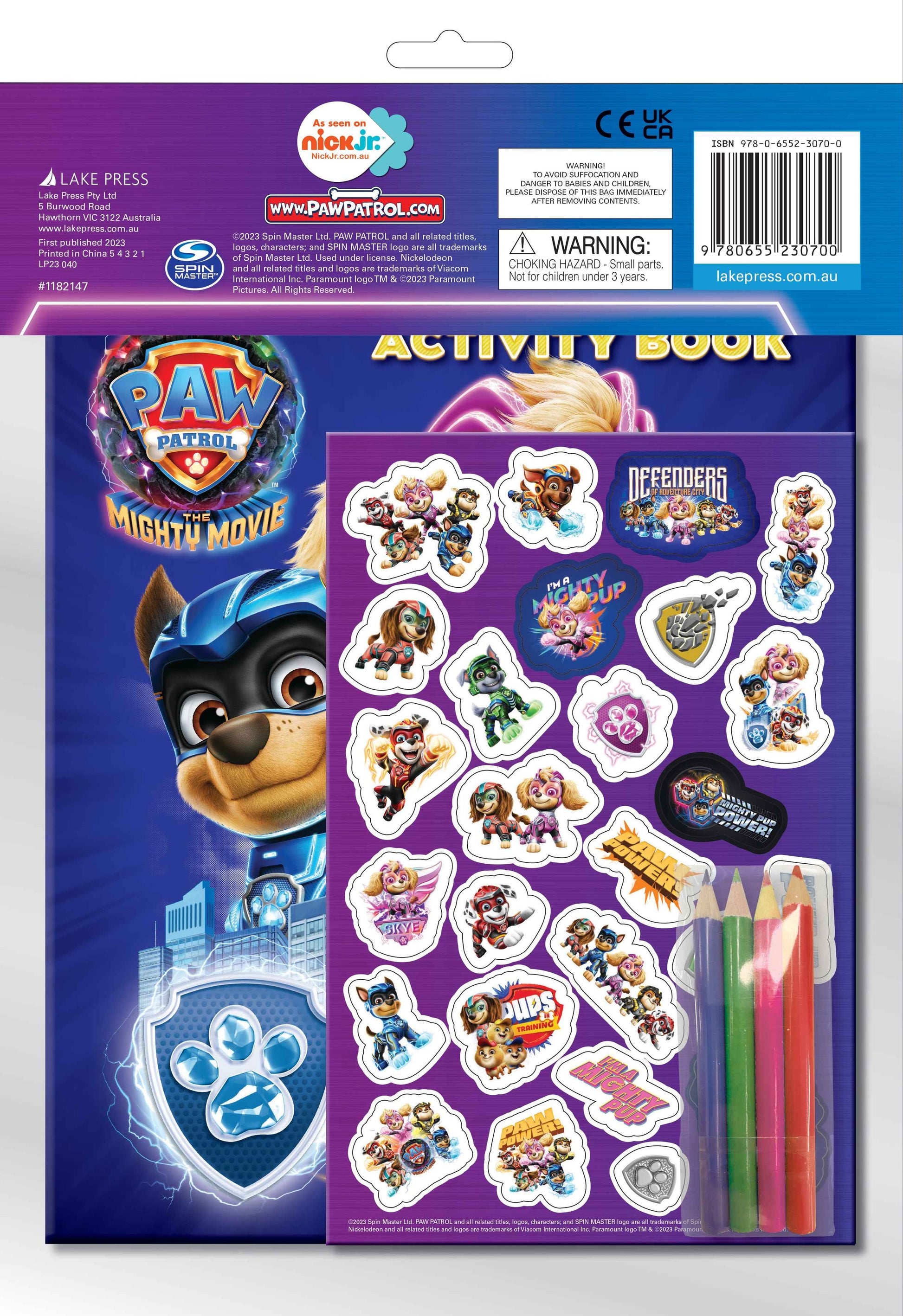 Paw Patrol Activity Fun Pack, The Mighty Movie