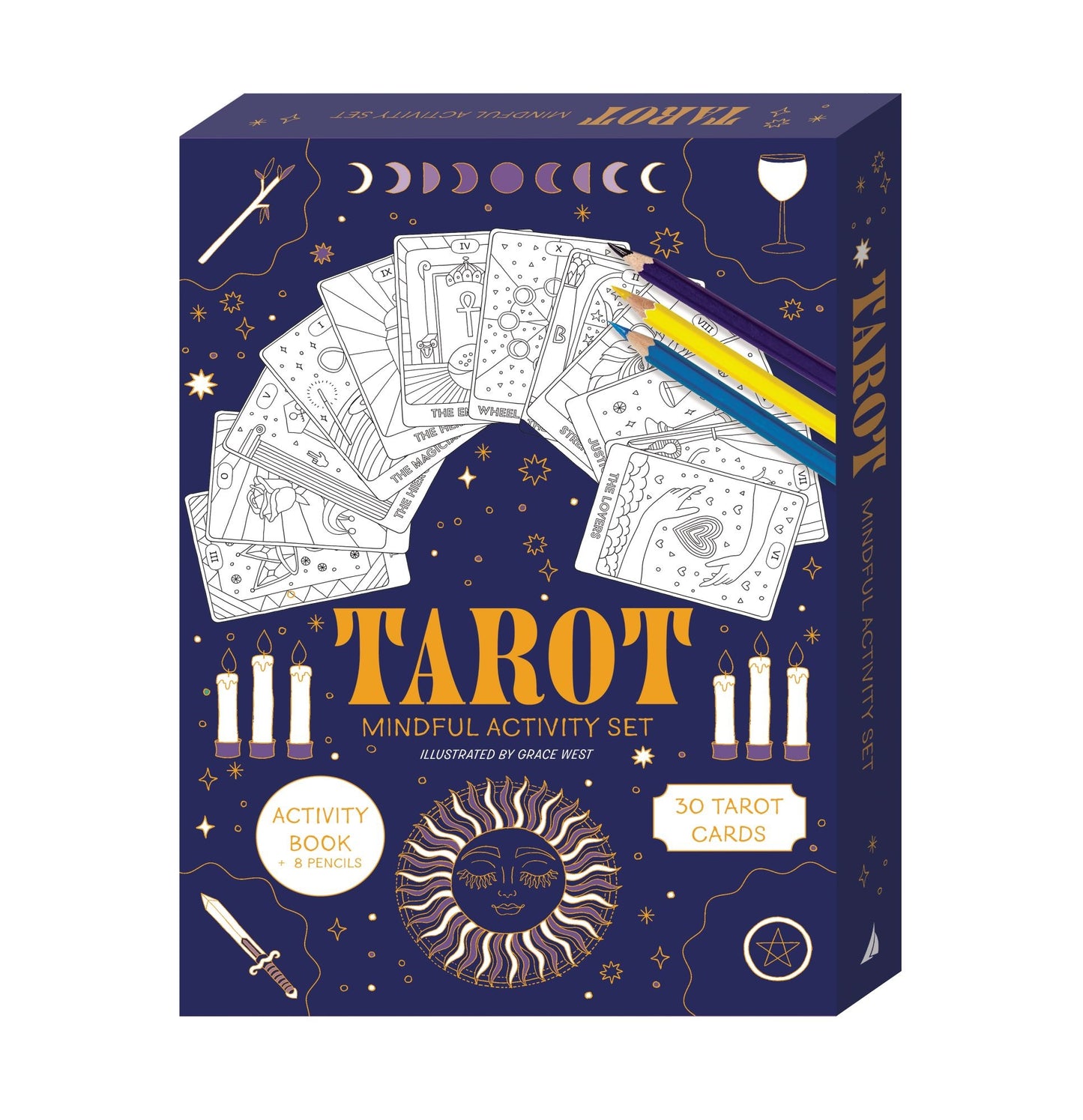 Book & Kit Mindful Activity Set, Tarot