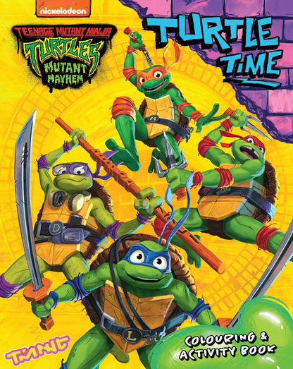 TMNT Mutant Mayhem Book & Jigsaw