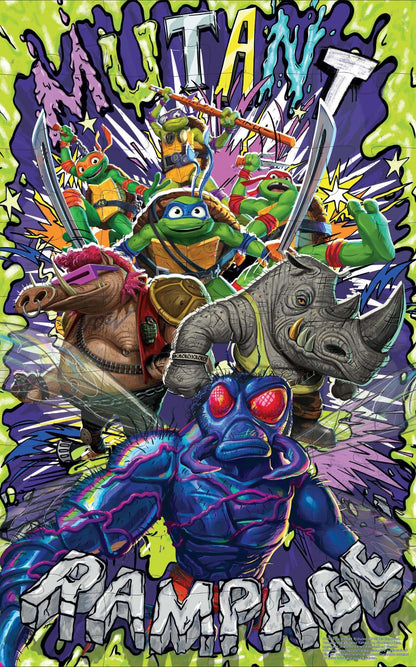 TMNT Mutant Mayhem Book & Jigsaw