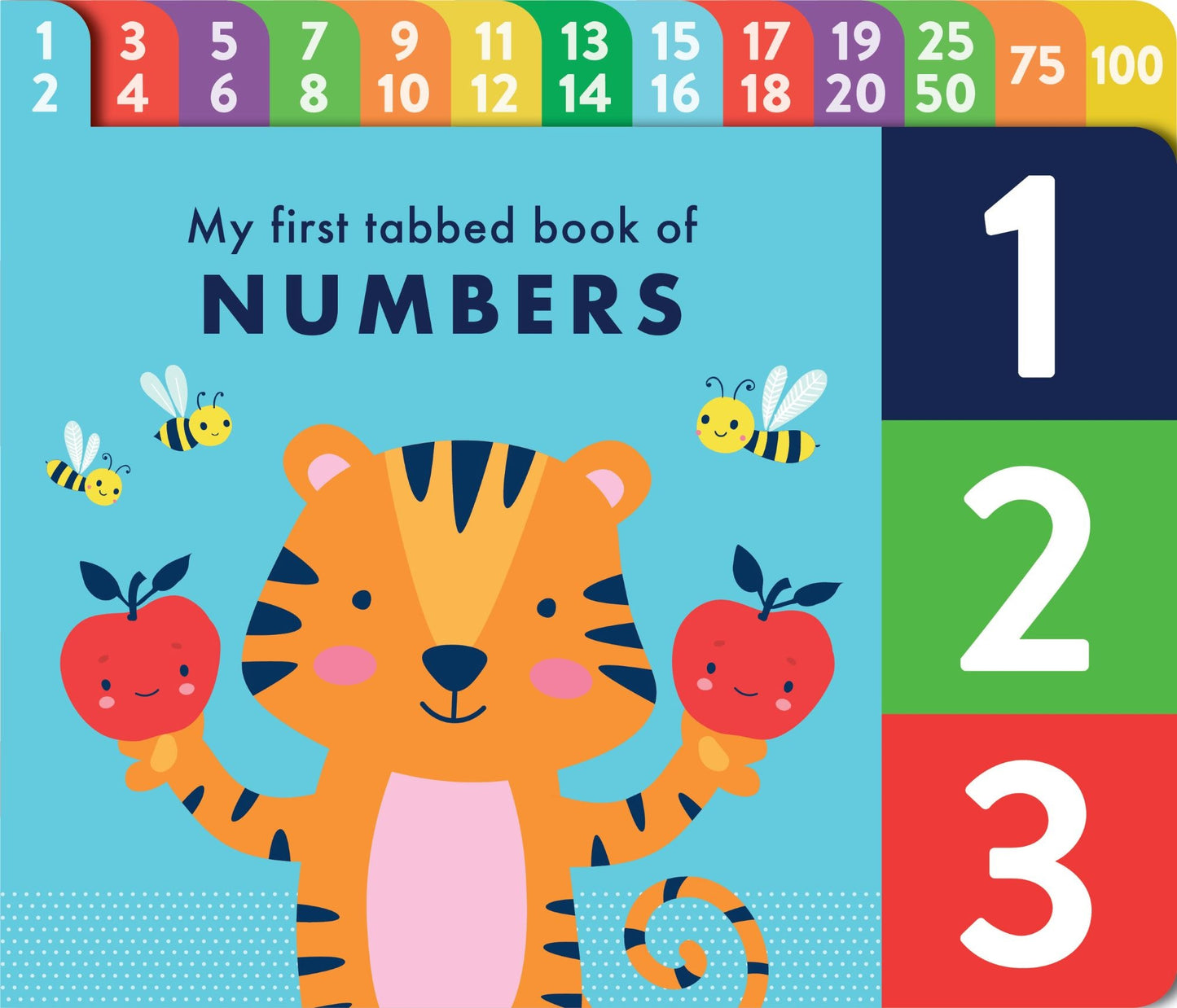 Chunky Tabbed Board Book, 123