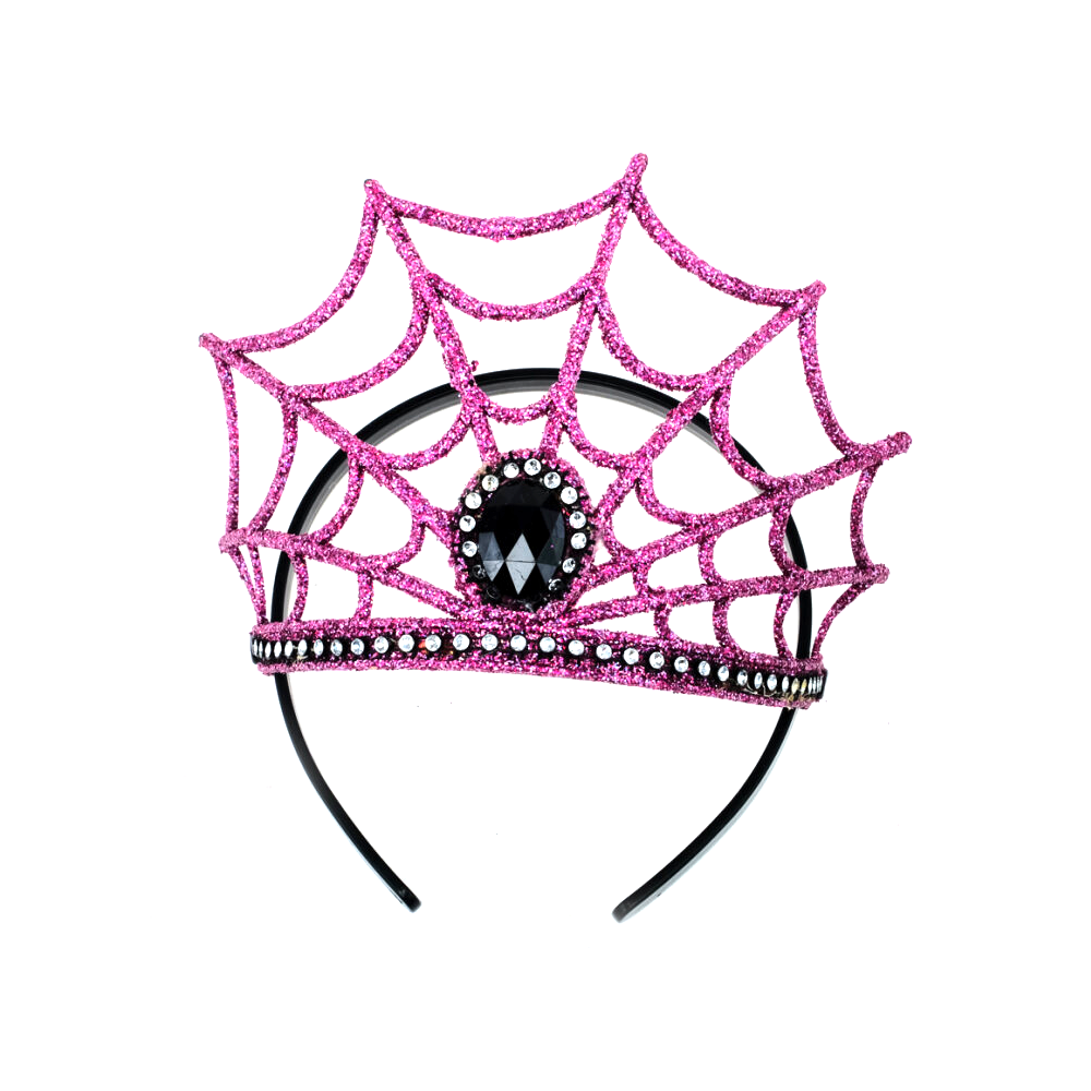 Halloween Tiara Spider Web