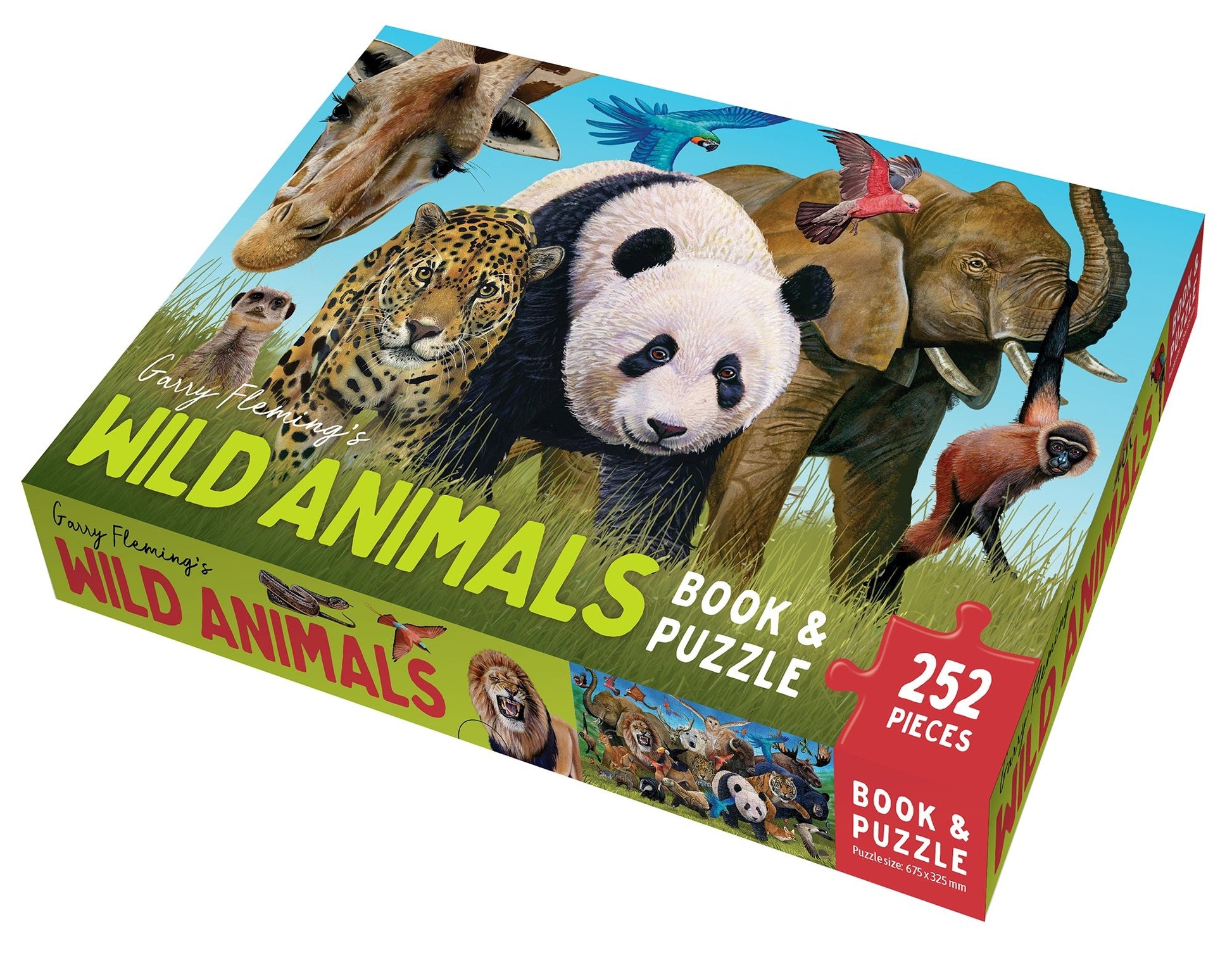 Garry Fleming's Book & Jigsaw Vol. 2, Wild Animals