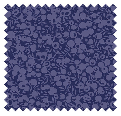 Liberty Fabrics Wiltshire Shadow Collection, Iris-  110cm