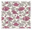 Liberty Fabrics Winterbourne, Nina Poppy- 110cm