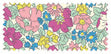 Liberty Fabrics Flower Show Summer, Cosmos Bloom- 110cm