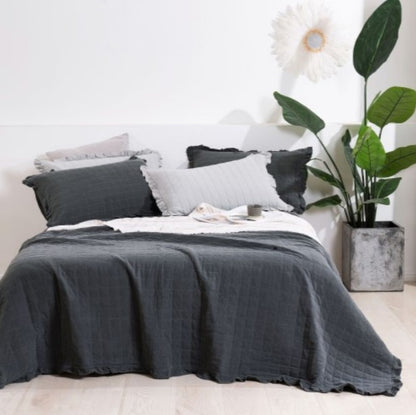 Dreamaker Premium Quilted Sandwash Coverlet