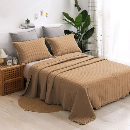 Dreamaker Premium Quilted Sandwash Coverlet