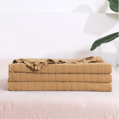 Dreamaker Premium Quilted Sandwash Coverlet