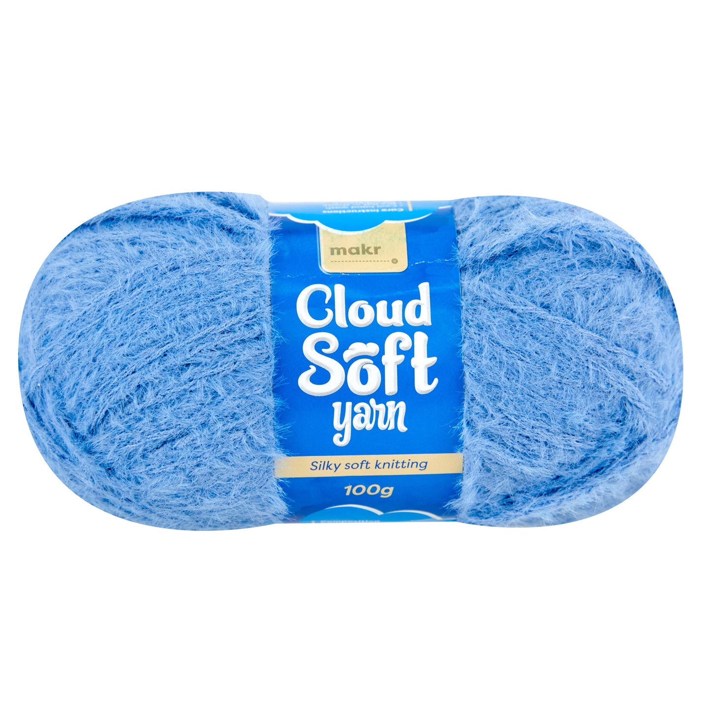 Makr Cloud Soft Crochet & Knitting Yarn - 100g Nylon Yarn