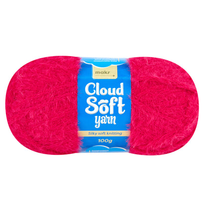 Makr Cloud Soft Crochet & Knitting Yarn - 100g Nylon Yarn