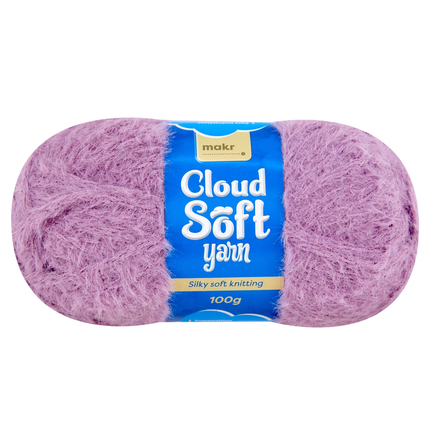 Makr Cloud Soft Crochet & Knitting Yarn - 100g Nylon Yarn