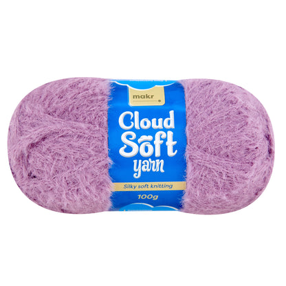 Makr Cloud Soft Crochet & Knitting Yarn - 100g Nylon Yarn