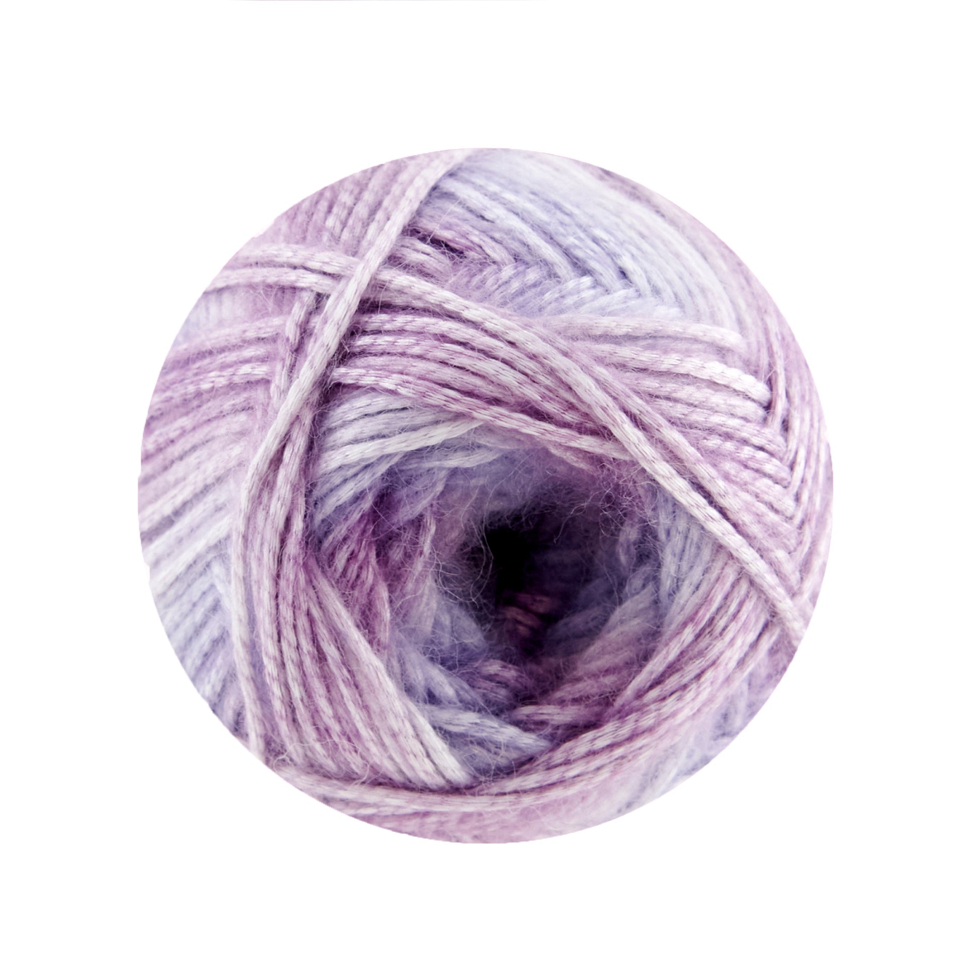 Makr Shadow Marle Crochet & Knitting Yarn, Dig Lavender- 150g Polyester Blend Yarn