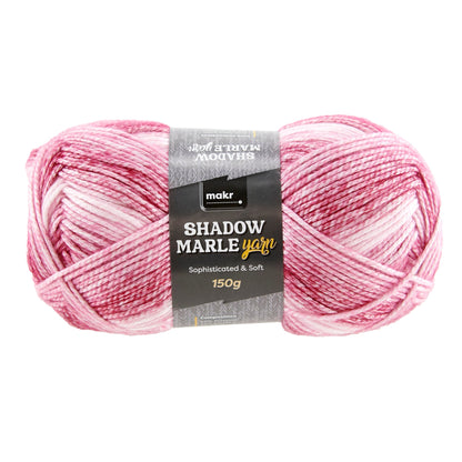 Makr Shadow Marle Crochet & Knitting Yarn, 150g Polyester Blend Yarn