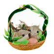 Easter Chicken Natural Basket- 10cmx10cmx12cm