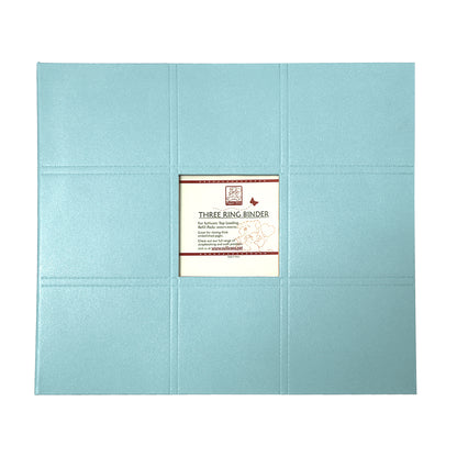 Paperxtra 3D Ring Scrapbook Binder, Light Blue- 12x12in