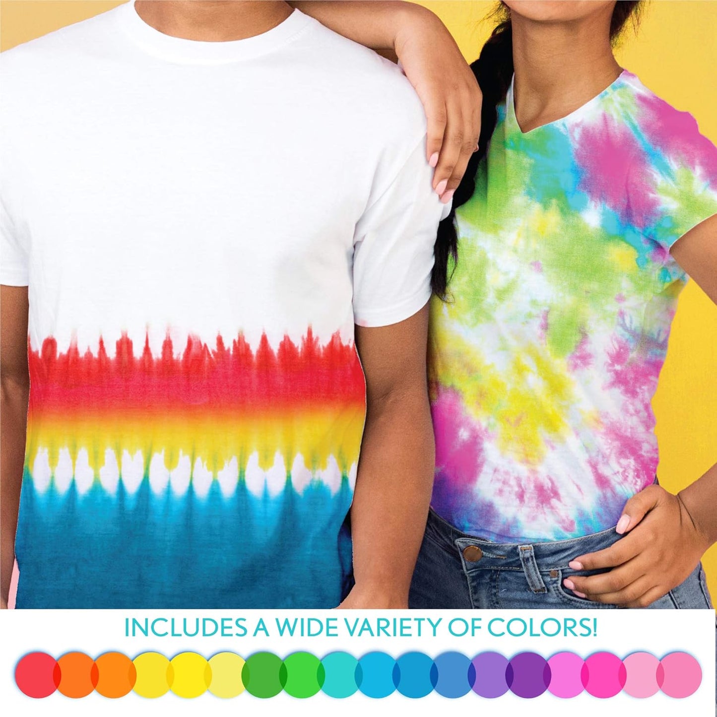 Just My Style Tie Dye Party Pack 18 Bottles