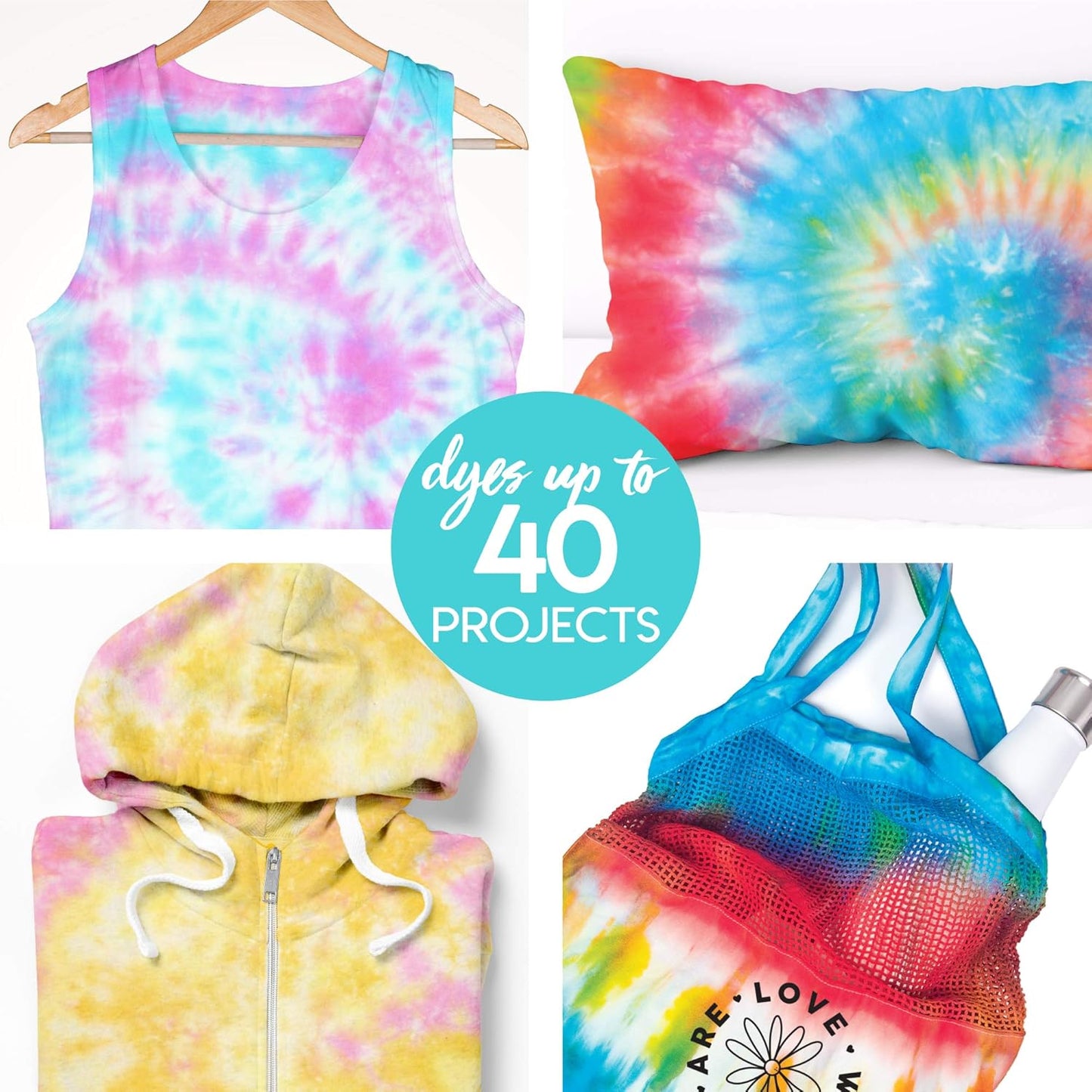 Just My Style Tie Dye Party Pack 18 Bottles