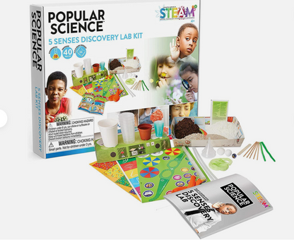 Popular Science 5 Senses Discovery Lab Kit