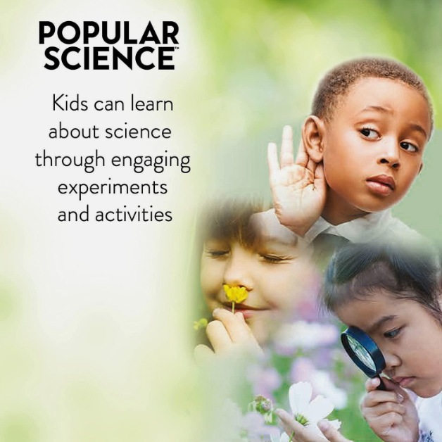 Popular Science 5 Senses Discovery Lab Kit