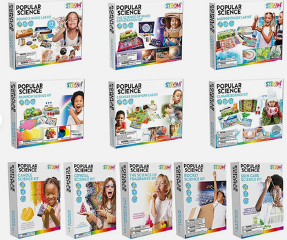 Popular Science 5 Senses Discovery Lab Kit