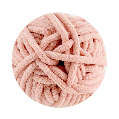 Makr Baby Blanket Crochet & Knitting Yarn, Pink Blush- 250g Polyester Yarn