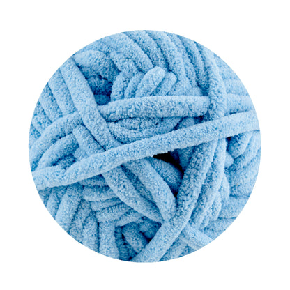 Makr Baby Blanket Crochet & Knitting Yarn, Angel Light Blue- 250g Polyester Yarn