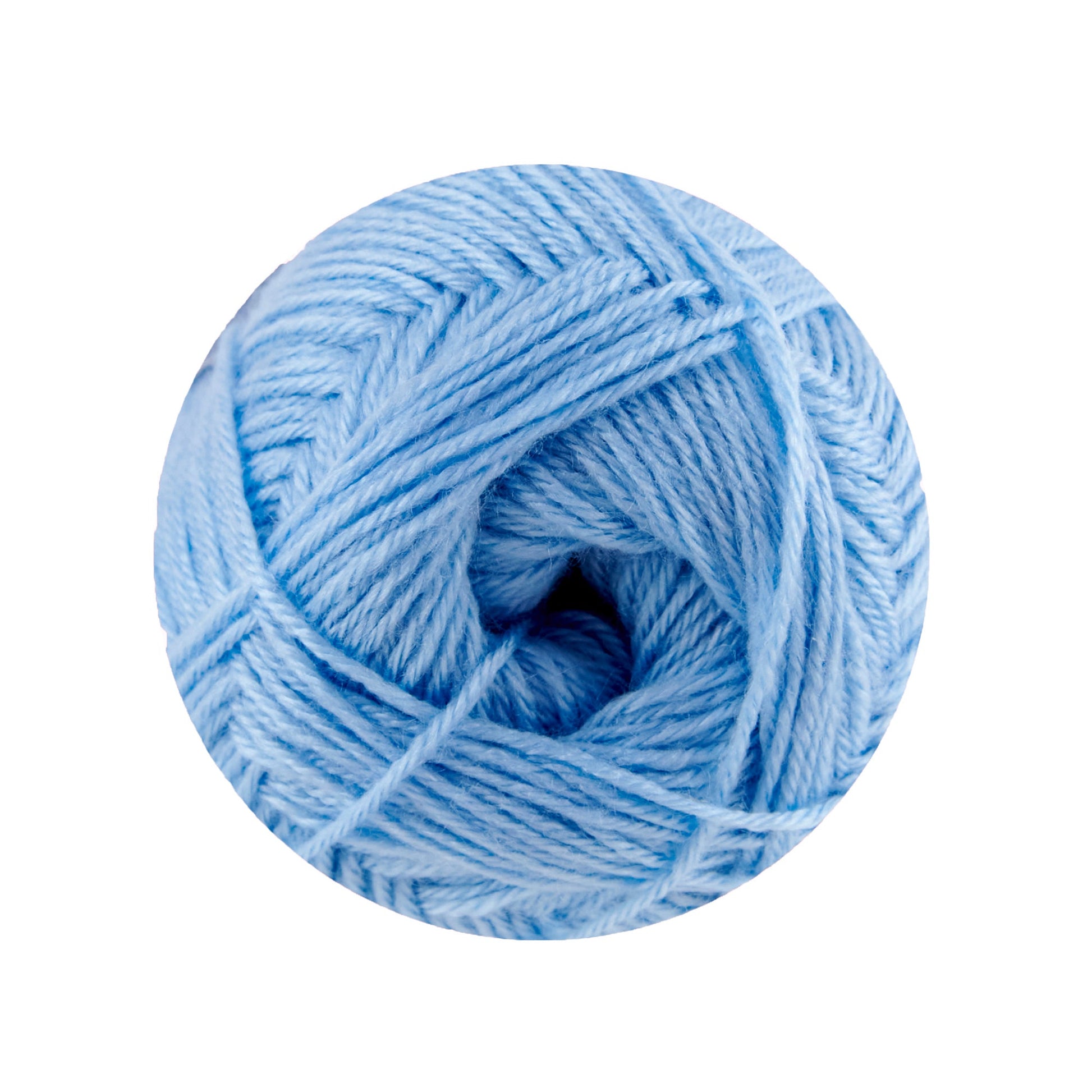 Makr Baby Soft Crochet & Knitting Yarn 4ply, Angel Blue- 100g Acrylic Nylon Blend Yarn