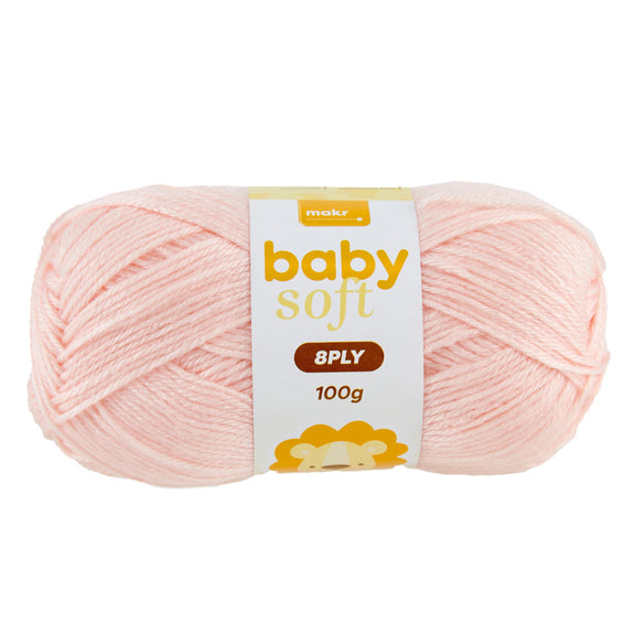 Lion Brand Baby Soft Boucle Crochet & Knitting Yarn, 100g