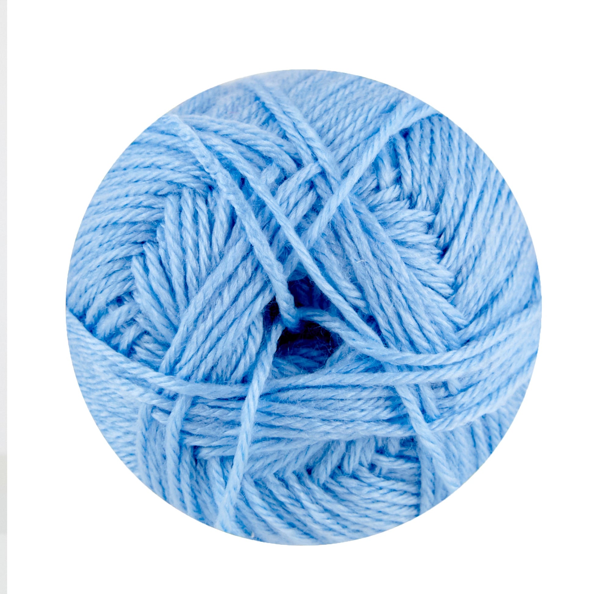 Makr Baby Soft Crochet & Knitting Yarn, Angel Blue- 100g Acrylic Nylon Yarn