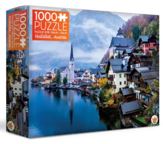 1000-Piece Jigsaw Puzzle, Regal Travel Jigsaw Series- 3 Asst